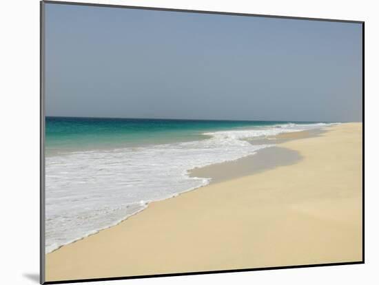 Praia De Santa Monica (Santa Monica Beach), Boa Vista, Cape Verde Islands, Atlantic, Africa-Robert Harding-Mounted Photographic Print