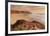 Praia do Amado beach at sunset, Carrapateira, Costa Vicentina, west coast, Algarve, Portugal, Europ-Markus Lange-Framed Photographic Print