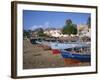 Praia Do Bote in the Town of Mindelo, on Sao Vicente Island, Cape Verde Islands, Atlantic-Renner Geoff-Framed Photographic Print