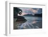 Praia Do Camburi at Sunset in Ubatuba-Alex Saberi-Framed Photographic Print