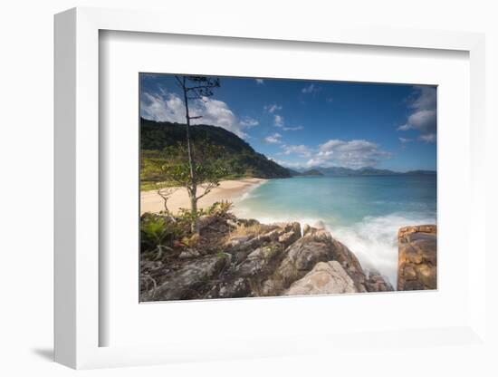 Praia Do Meio Beach in the Afternoon-Alex Saberi-Framed Photographic Print