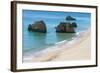 Praia Dos Tres Castelos, Portimao, Algarve, Portugal, Europe-G&M Therin-Weise-Framed Photographic Print