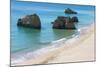 Praia Dos Tres Castelos, Portimao, Algarve, Portugal, Europe-G&M Therin-Weise-Mounted Photographic Print