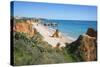 Praia Dos Tres Castelos, Portimao, Algarve, Portugal, Europe-G&M Therin-Weise-Stretched Canvas