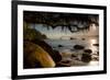 Praia Picinguaba in Ubatuba, Sao Paulo State, Brazil, at Sunset-Alex Saberi-Framed Photographic Print