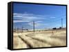 Praire Road, Saskatchewan, Canada-Walter Bibikow-Framed Stretched Canvas