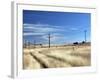 Praire Road, Saskatchewan, Canada-Walter Bibikow-Framed Photographic Print