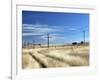 Praire Road, Saskatchewan, Canada-Walter Bibikow-Framed Photographic Print