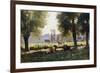 Prairie a Arques-la Bataille, Normandie-Julien Dupre-Framed Giclee Print