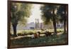 Prairie a Arques-la Bataille, Normandie-Julien Dupre-Framed Giclee Print