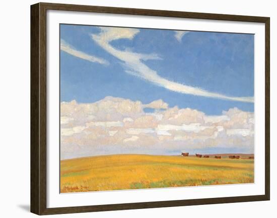 Prairie after Storm, 1921-Maynard Dixon-Framed Giclee Print