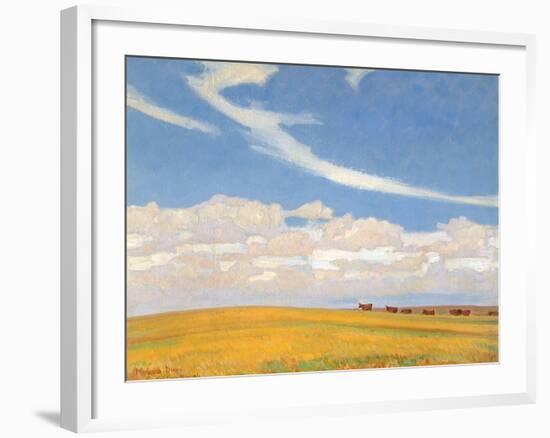 Prairie after Storm, 1921-Maynard Dixon-Framed Giclee Print