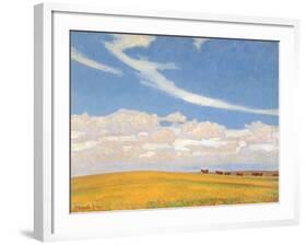 Prairie after Storm, 1921-Maynard Dixon-Framed Giclee Print