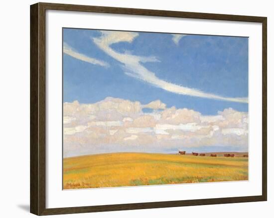 Prairie after Storm, 1921-Maynard Dixon-Framed Giclee Print