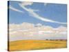 Prairie after Storm, 1921-Maynard Dixon-Stretched Canvas