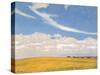 Prairie after Storm, 1921-Maynard Dixon-Stretched Canvas