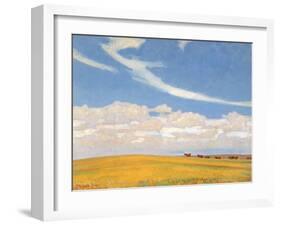 Prairie after Storm, 1921-Maynard Dixon-Framed Giclee Print