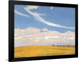 Prairie after Storm, 1921-Maynard Dixon-Framed Giclee Print