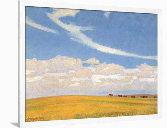 Prairie after Storm, 1921-Maynard Dixon-Framed Giclee Print