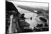 Prairie du Chien, Wisconsin - View of the Mississippi Suspension Bridge-Lantern Press-Mounted Art Print