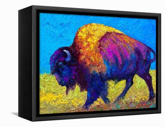 Prairie Dusk-Marion Rose-Framed Stretched Canvas