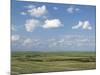 Prairie Farmland, North Dakota, USA-Tony Waltham-Mounted Photographic Print