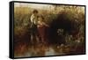 Prairie Flowers, 1862-Jerome Thompson-Framed Stretched Canvas