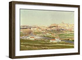 Prairie of St. Isidro-Aureliano De Beruete-Framed Giclee Print