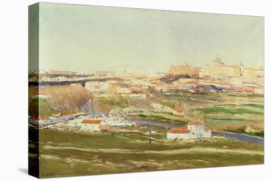 Prairie of St. Isidro-Aureliano De Beruete-Stretched Canvas