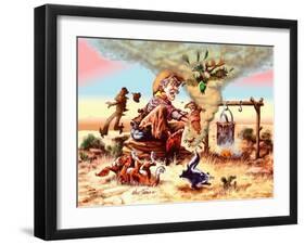 Prairie Pollution-Nate Owens-Framed Giclee Print