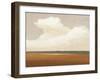 Prairie Summer Terracotta-James Wiens-Framed Art Print