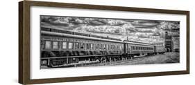 Prairie Train-Janet Slater-Framed Premium Photographic Print