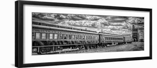 Prairie Train-Janet Slater-Framed Photographic Print