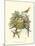 Prairie Warbler & Nest-null-Mounted Art Print