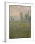 Prairies à Giverny-Claude Monet-Framed Giclee Print
