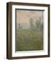 Prairies à Giverny-Claude Monet-Framed Giclee Print