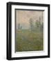 Prairies à Giverny-Claude Monet-Framed Giclee Print