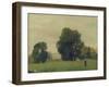 Prairies De La Roche-Guyon, 1859-Camille Pissarro-Framed Giclee Print