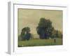 Prairies De La Roche-Guyon, 1859-Camille Pissarro-Framed Giclee Print