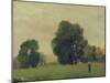 Prairies De La Roche-Guyon, 1859-Camille Pissarro-Mounted Giclee Print