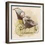 Pram with Own Dummy-Adrien Marie-Framed Art Print