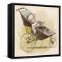 Pram with Own Dummy-Adrien Marie-Framed Stretched Canvas