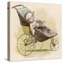 Pram with Own Dummy-Adrien Marie-Stretched Canvas