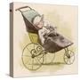 Pram with Own Dummy-Adrien Marie-Stretched Canvas