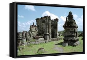 Prambanan, Hindu Temple Compound, Java, Indonesia-Vivienne Sharp-Framed Stretched Canvas