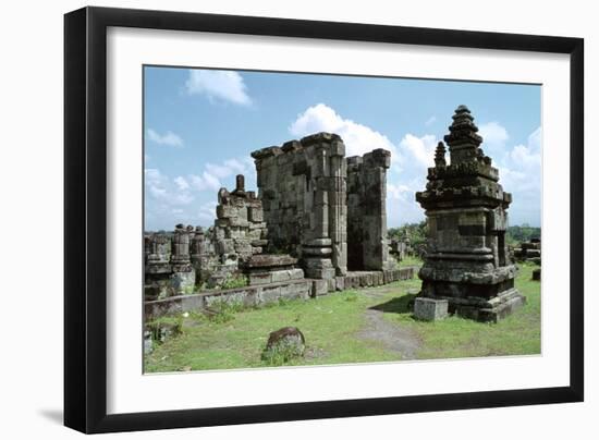 Prambanan, Hindu Temple Compound, Java, Indonesia-Vivienne Sharp-Framed Photographic Print