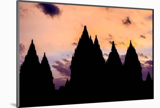 Prambanan Hindu Temples, UNESCO World Heritage Site, Near Yogyakarta, Java, Indonesia-Alex Robinson-Mounted Photographic Print