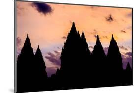 Prambanan Hindu Temples, UNESCO World Heritage Site, Near Yogyakarta, Java, Indonesia-Alex Robinson-Mounted Photographic Print