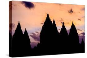 Prambanan Hindu Temples, UNESCO World Heritage Site, Near Yogyakarta, Java, Indonesia-Alex Robinson-Stretched Canvas