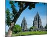 Prambanan Temple on Java-Bob Krist-Mounted Photographic Print